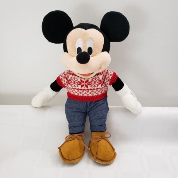 Disney Christmas Mickey and Minnie Mouse Bundle of 2 - Picture 2 of 9